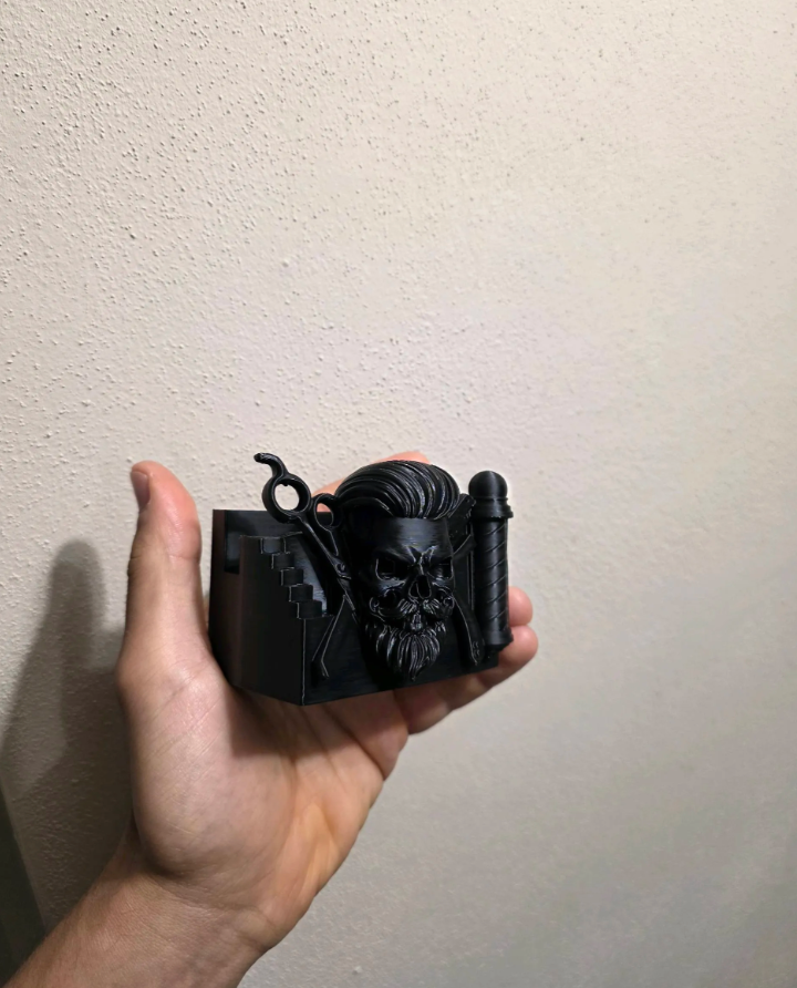 Barber Business Card Holder