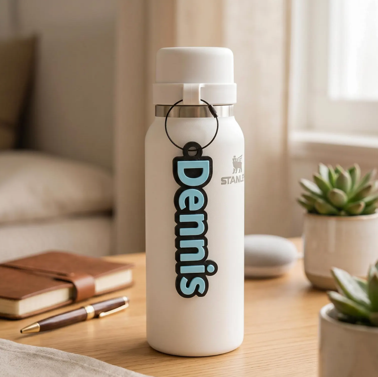 Personalization 3D Printed Name tags,Custom luggage keychain,Water bottle tags,Back to school gift