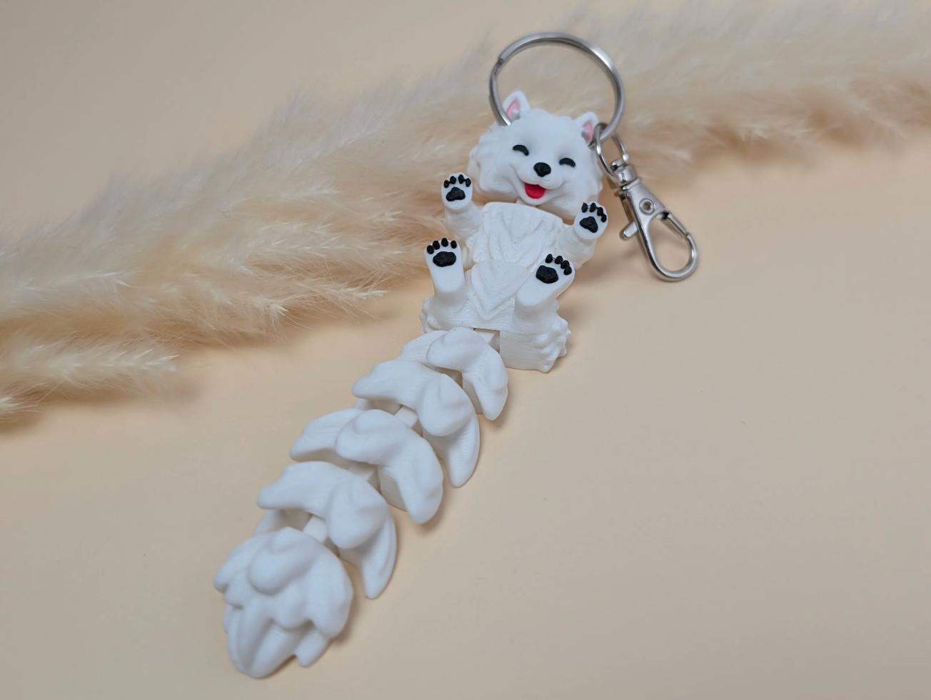 Flexi Long Tail Samoyed Dog - Strong Joints