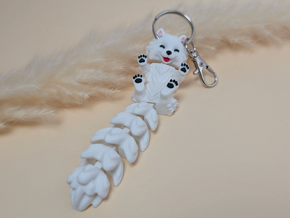 Flexi Long Tail Samoyed Dog - Strong Joints