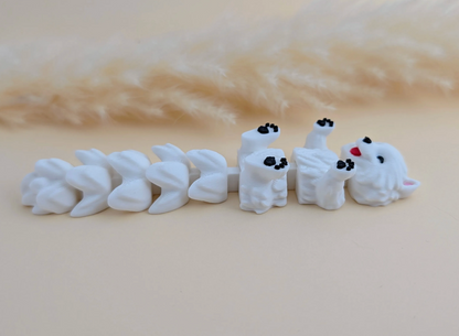 Flexi Long Tail Samoyed Dog - Strong Joints