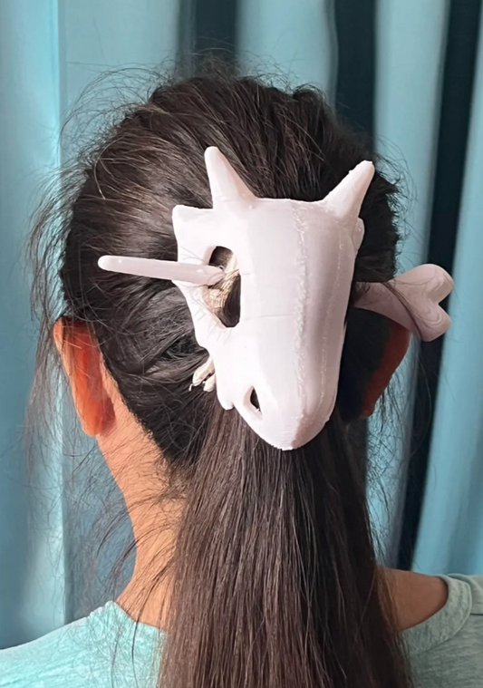 Cubone Skull Hair pin