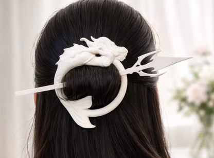 mermaid hair pin
