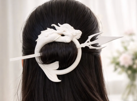 mermaid hair pin