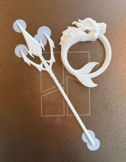 mermaid hair pin