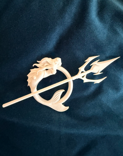 mermaid hair pin