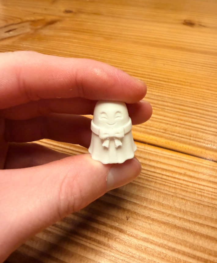 Cute Christmas ghosts - 5 cute and chunky ghosts
