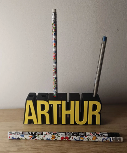 Custom Name Pencil Holder - CUSTOMIZABLE