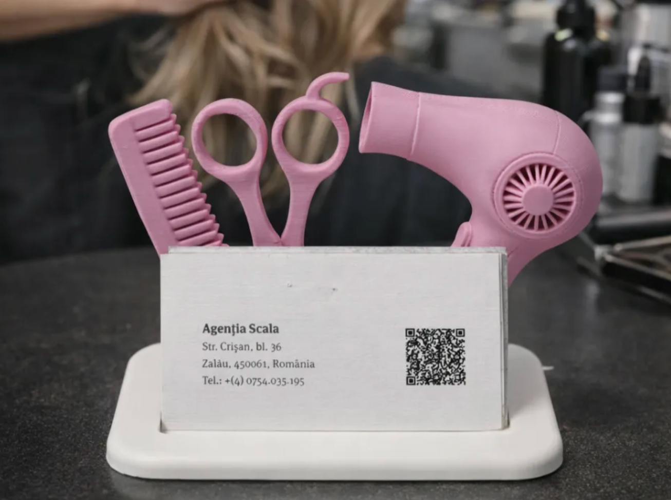 Hairstylist - Business Card Holder
