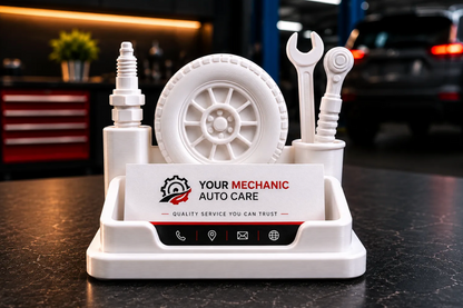 Mechanic Business Card Holder