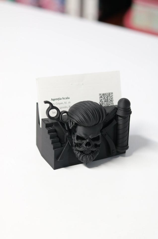 Barber Business Card Holder