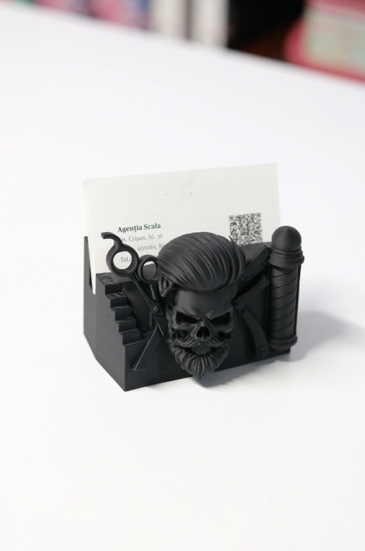 Barber Business Card Holder
