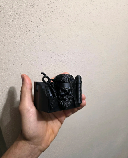Barber Business Card Holder