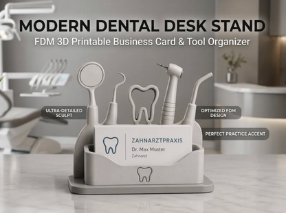 Dentist Business Card Holder Organizer