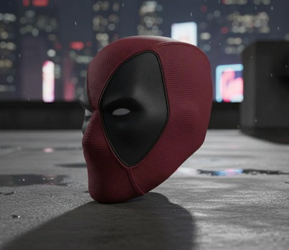 Deadpool 3 Movie Helmet Textured
