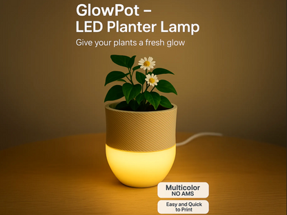 GlowPot – LED Planter Lamp
