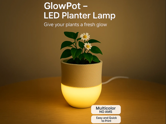 GlowPot – LED Planter Lamp